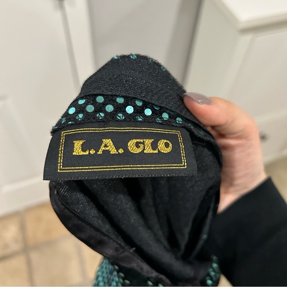 Sparkly and fun green dress - Picture 2 of 2